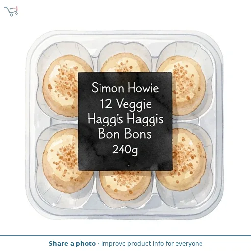 Simon Howie 12 Veggie Haggis Bon Bons 240g