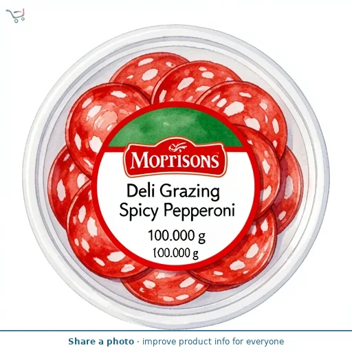 Morrisons Deli Grazing Spicy Pepperoni 