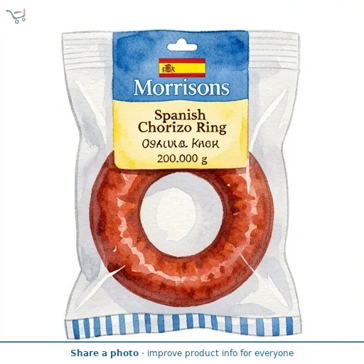Morrisons Spanish Chorizo Ring 200g