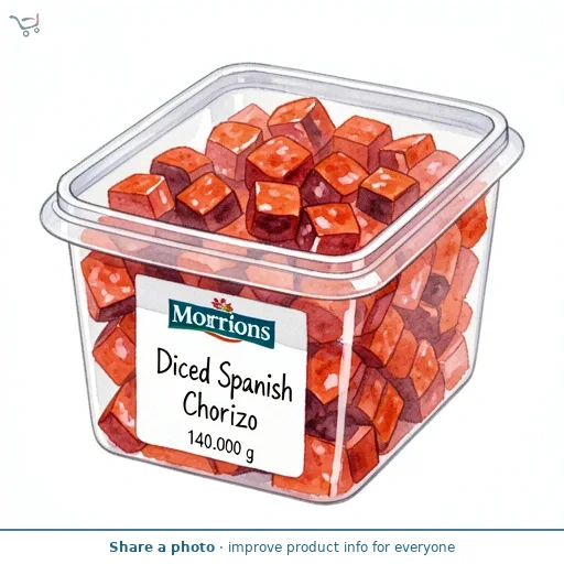Morrisons Diced Spanish Chorizo