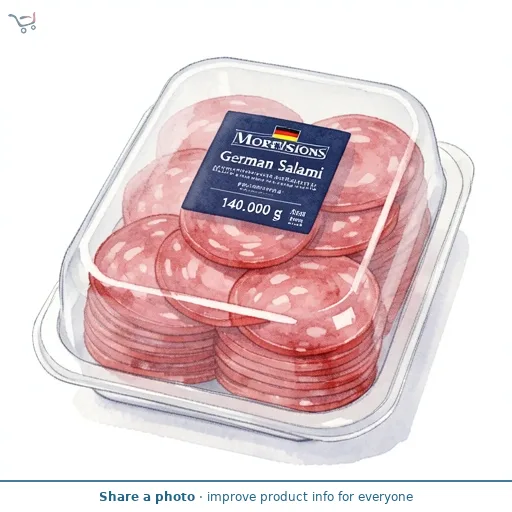 Morrisons German Salami 