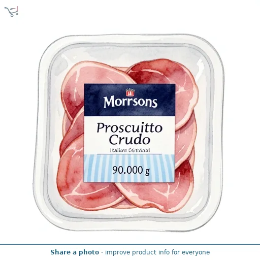 Morrisons Italian Proscuitto Crudo   90g