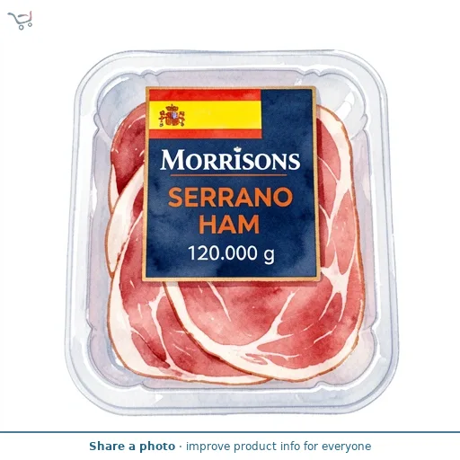 Morrisons Serrano Ham 