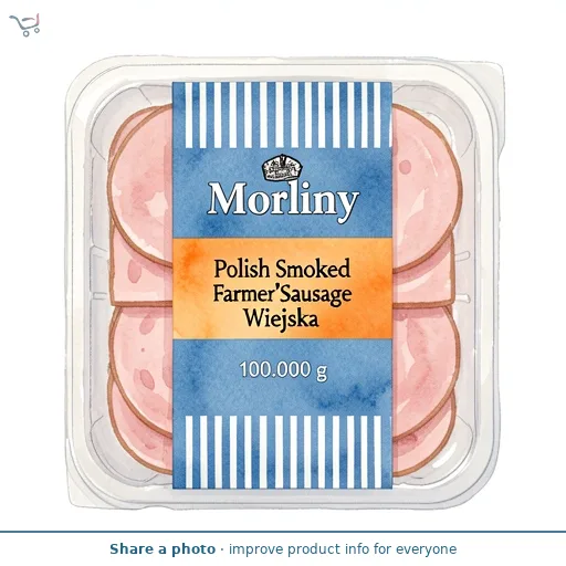 Morliny Polish Smoked Farmer's Sausage Wiejska