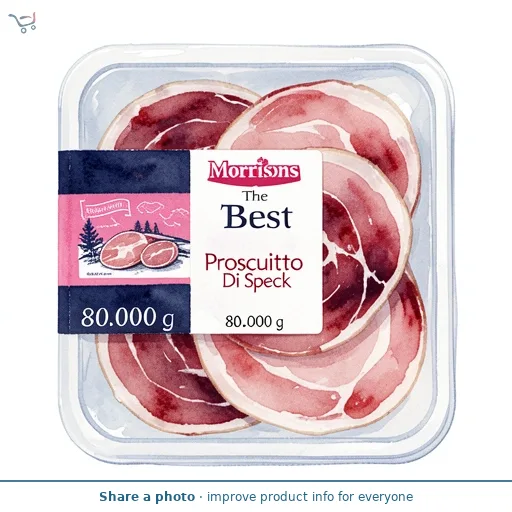 Morrisons The Best Proscuitto Di Speck 80g
