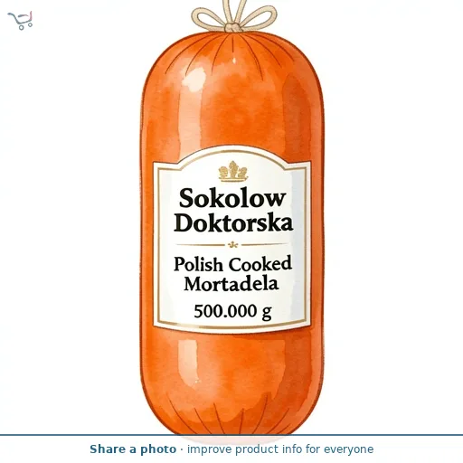 Sokolow Doktorska Polish Cooked Mortadela