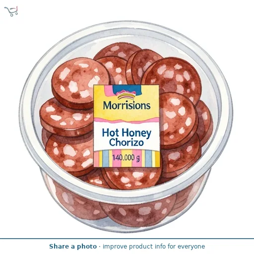 Morrisons Hot Honey Chorizo 140g