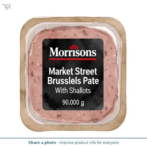 Market Street Brussels Pate With Shallots