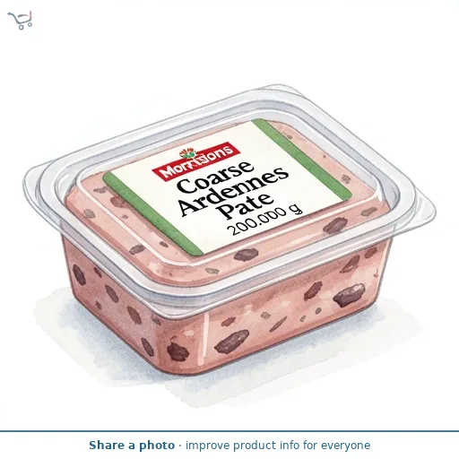 Morrisons Coarse Ardennes Pate