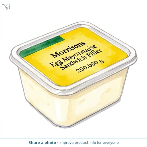 Morrisons Egg Mayonnaise Sandwich Filler