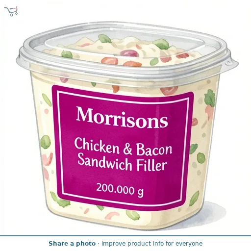 Morrisons Chicken & Bacon Sandwich Filler