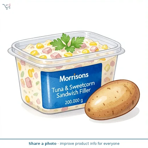 Morrisons Tuna & Sweetcorn Sandwich Filler