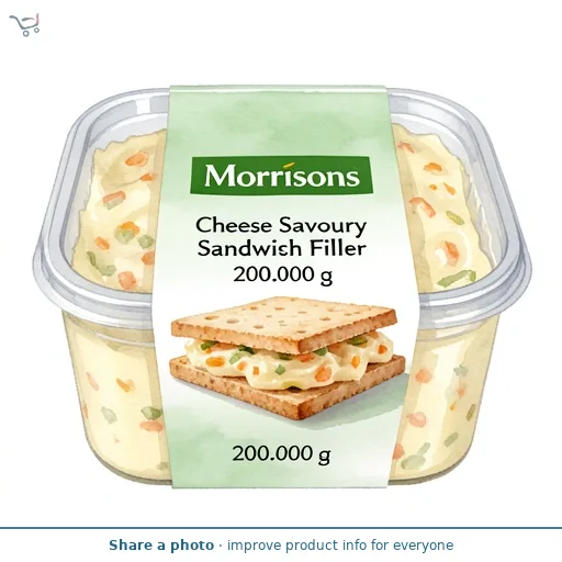 Morrisons Cheese Savoury Sandwich Filler