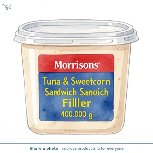 Morrisons Tuna &  Sweetcorn Sandwich Filler      