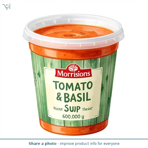 Morrisons Tomato & Basil Soup