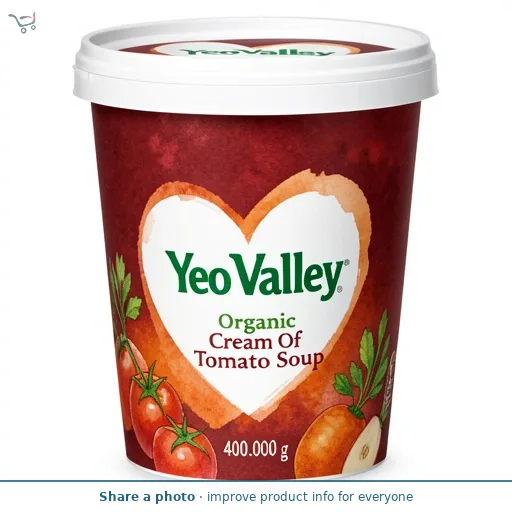Yeo Valley Organic Cream Of Tomato Soup 400g