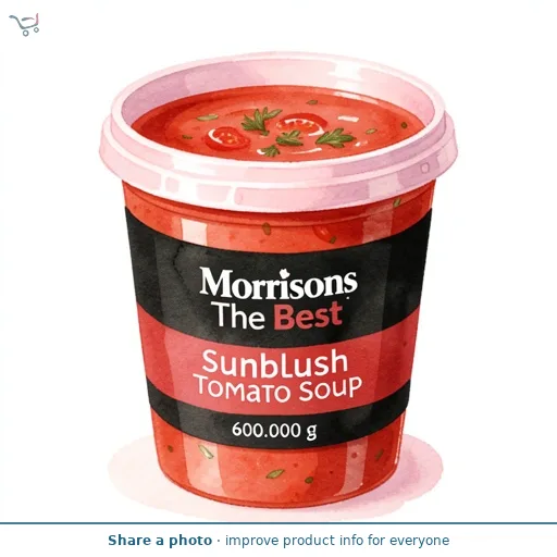 Morrisons The Best Sunblush Tomato Soup 600g