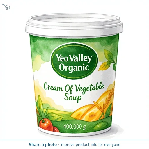 Yeo Valley Organic Cream of Vegetable 400g