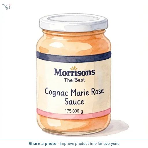 Morrisons The Best Cognac Marie Rose Sauce   175g