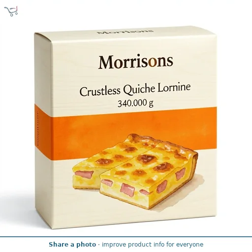Morrisons Crustless Quiche Lorraine