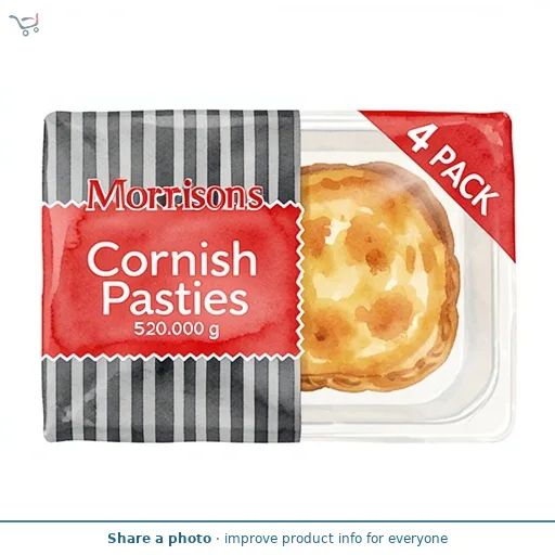 Morrisons Cornish Pasties  
