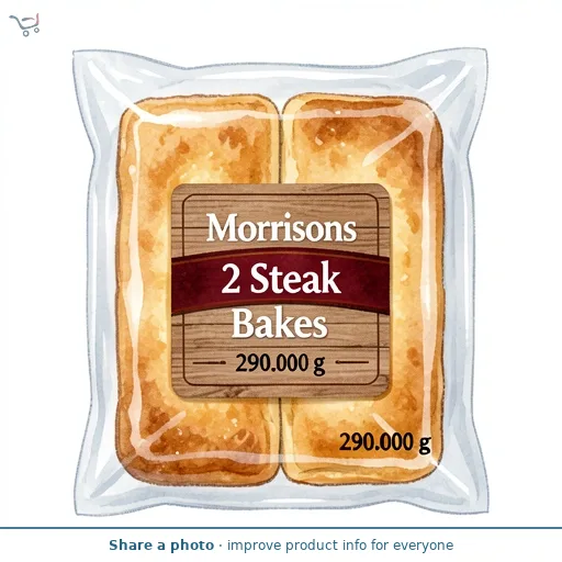 Morrisons 2 Steak Bakes