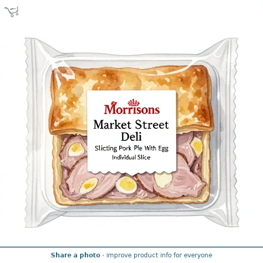 Market Street Deli Slicing Pork Pie With Egg (Individual Slice)