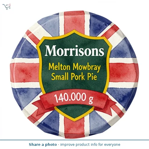 Morrisons Melton Mowbray Small Pork Pie