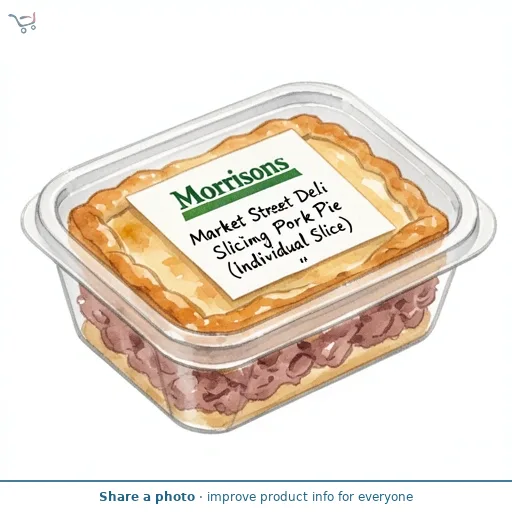 Market Street Deli Slicing Pork Pie (Individual Slice)