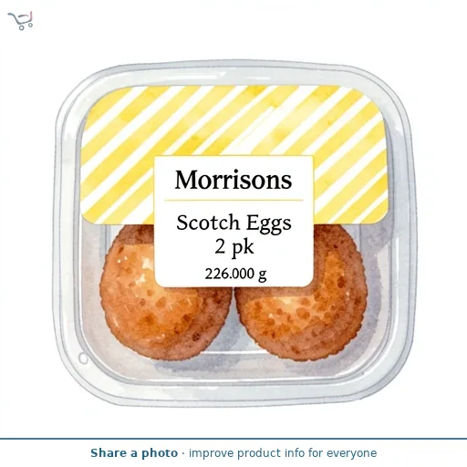 Morrisons Scotch Eggs 2 pk