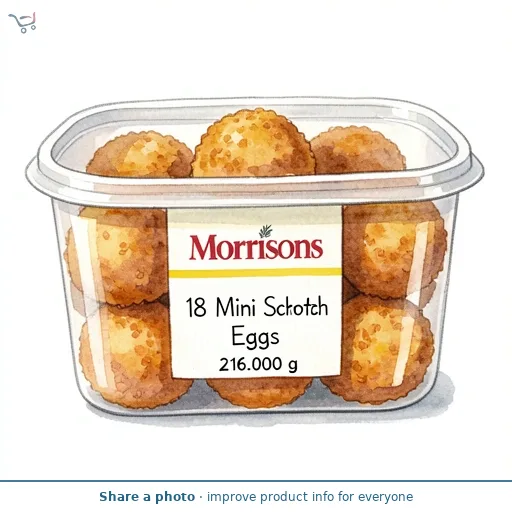 Morrisons 18 Mini Scotch Eggs