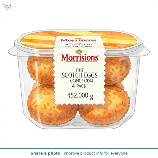 Morrisons Scotch Eggs 4 Pack