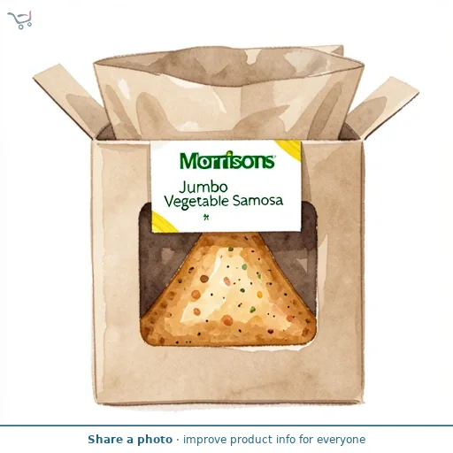 Morrisons Jumbo Vegetable Samosa