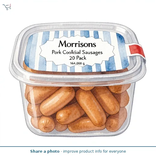 Morrisons Pork Cocktail Sausages 20 Pack