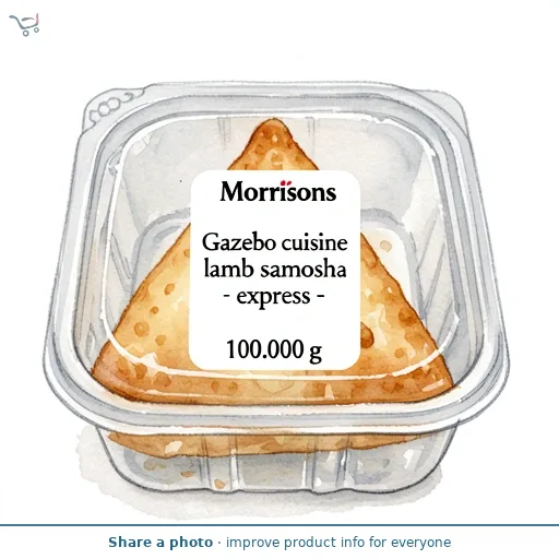 Gazebo cuisine lamb samosa - express