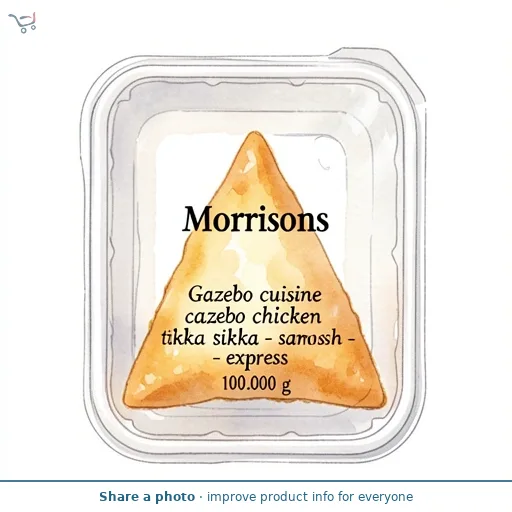 Gazebo cuisine chicken tikka samosa - express