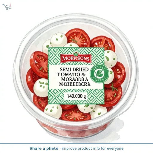 Morrisons Semi Dried Tomato & Mozzarella