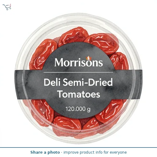 Morrisons Deli Semi-Dried Tomatoes 120g