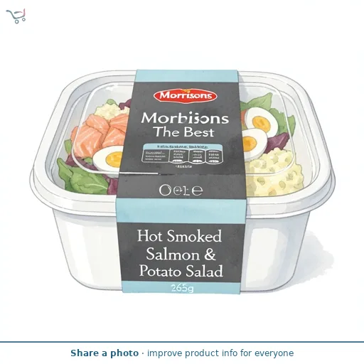 Morrisons The Best Hot Smoked Salmon & Potato Salad 265g