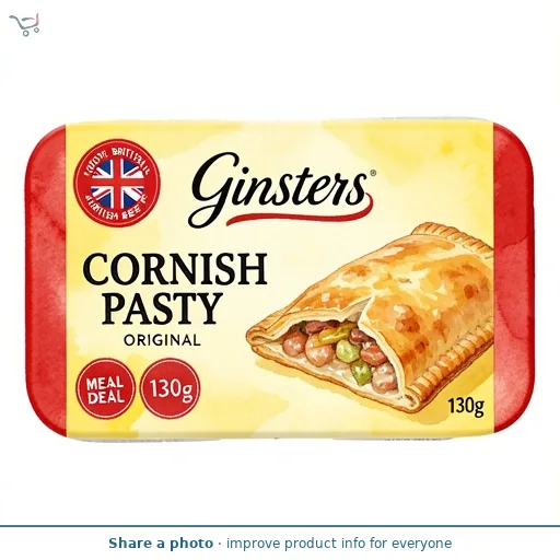 Ginsters Original Cornish Pasty   130g