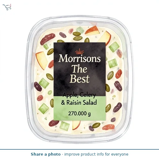 Morrisons The Best Apple, Celery & Raisin Salad 270g