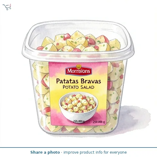 Morrisons Patatas Bravas Potato Salad 250g