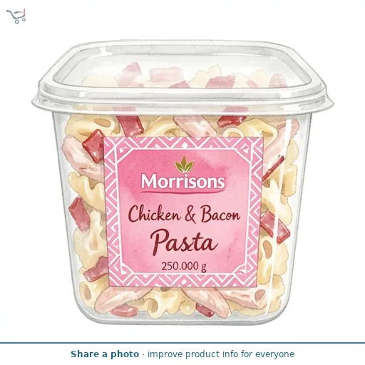 Morrisons Chicken & Bacon Pasta