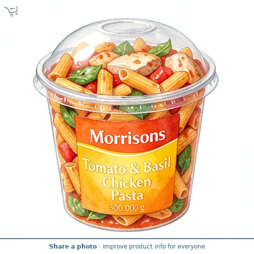 Morrisons Tomato & Basil Chicken Pasta