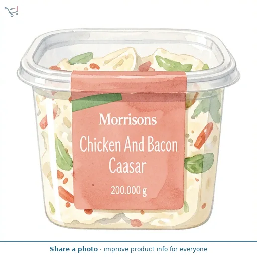 Morrisons Chicken And Bacon Caesar   200g
