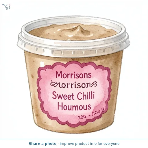 Morrisons Sweet Chilli Houmous 200g