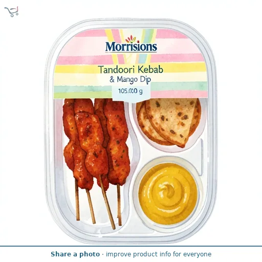 Morrisons Tandoori Kebab & Mango Dip 