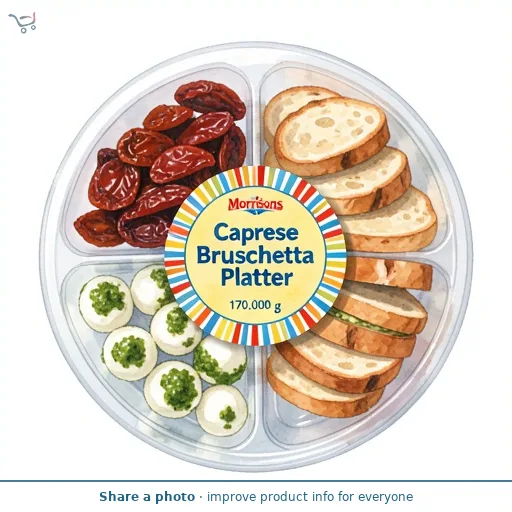 Morrisons Caprese Bruschetta Platter
