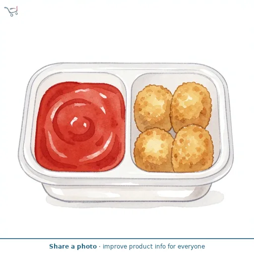 Morrisons Cheese Bites And Spicy Tomato Dip 80g
