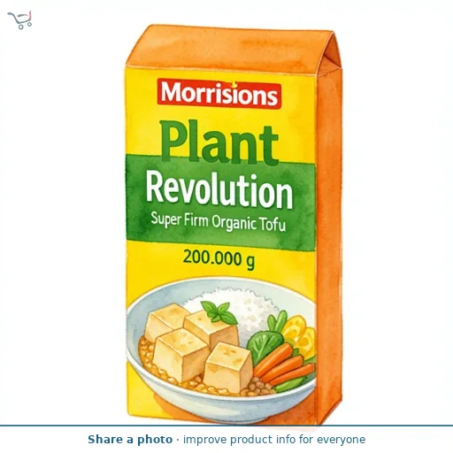 Morrisons Plant Revolution Super Firm Organic Tofu 200g